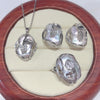 Big Baroque Pearl Jewelry Sets Gold Plating Freshwater Pearl Necklace Earrings For Women Gift - Image 7