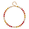 8mm Crystal Colorful Claw Setting Necklace For Women Winter Sweater Choker Accessory Diiamond Jewelry - Image 16