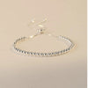 Silver Round Beads Bracelets for Women Men Vintage Simple Adjuatable Chain Bracelets Party Wedding Jewelry - Image 6