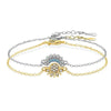 2Pcs Sparkling Lovers Cubic Zirconia Sun and Moon Bracelet for Women Adjustable Couple Bracelets Set Party Wedding Jewelry Gift - Image 1