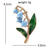 12 Birthday Flower Brooches For Women Unisex Beautiful Enamel Flowers Party Casual Brooch Pins Jewelry Gifts - Image 7