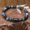 12 Constellation Blue Coral Lava Stone Stone Beads Bracelet For Men Couple Rope Friendship Zodiac - Image 4