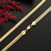 Silver Gold Noble 6mm Snake Bone Chain Necklaces Bracelets Jewelry Sets For Men Women Does Not Fade - Image 3
