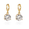 Gold Plated Zircon Hoop Earrings for Women Jewelry XP - Image 16