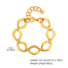 Chunky Toggle Link Chain Bracelet in Stainless Steel - Image 22
