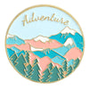 Travel Brooch Field Crossing Hiking Scenery Snow Scene Mountain Peak Alloy Clothing Accessories Backpack Brooch Badge Lapel Pins - Image 8