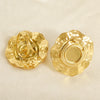1/5pcs Gold Plated Cabochon Ring Round Oval Blank Tray Base Stainless Steel Rings For Women Men Handmade Enamel Accessories - Image 6