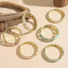 Ftcy 2 Pcs Enameled Bracelets For Women Vintage Hollowed Small Flower Cloisonne Women's Bangles Party Jewelry Gifts - Image 2