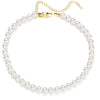 Pearl-Style Choker Necklace with Layered Bead Details - Image 35