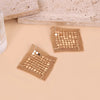 Vintage Square Metal Mesh Earrings for Women Personality Jewelry Dangle Earrings Gifts - Image 3