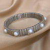 Greatera Five Colorful Eye Personality Elastic Bracelets European American Stainless Steel Cool Women's Bangle - Image 10