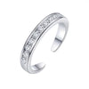 Gold Plated Color Zircon Toe Ring Jewelry Accessories Women's Summer Gift - Image 17