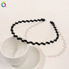 Metal Hair Band for Men Women Unisex Black Wavy Hair Head Hoop Band Sports Headband Hairband Hair Accessories Gifts - Image 13