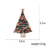 Christmas Rhinestones Star Tree Brooches for Women Unisex Classic Corsage Pins Office Party Friend Gifts Jewelry Accessories - Image 18