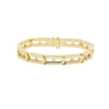 Micro Pave Bling CZ Cubic Zirconia Paper Clip Link Chain Bracelet 16cm Geometric Women Girl Jewelry Bangle - Image 10