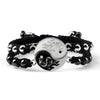 Two-Piece Braided Bracelet Set with Yin-Yang Motif - Image 7