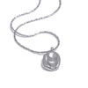 Simple Stainless Steel Metal Square Hammer Pendant Necklace Gold Silver Color Pvd Plated Collar Jewelry - Image 7