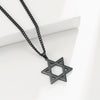 Eueavan Star of David Pendant Necklace Women Men Stainless Steel Gold Silver Black Color Classic Six-pointed Star Jewish Jewelry - Image 7