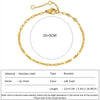 Classic Snake Chain Bracelets for Women Stainless Steel Cuban Chain Bracelet Woman Gifts Jewelry - Image 31