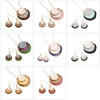 652F Women Flower Jewelry Set Comfortable Pendant Jewelry Adjustable Chain Necklace Suitable for Various Stylish Outfits - Image 2