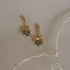 Crystal Stud Earrings in Floral and Butterfly Designs - Image 29
