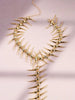 Thorn Motif Pendant Necklace in a Dark Metal Look - Image 12