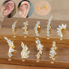 1PC 316L Stainless Steel Geometry Stud Earrings For Women Star Moon Lobe Daith Helix Cartilage Earring Piercing Jewelry - Image 1