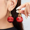 Christmas Snowflake Star Ball Shaped Bulb Earrings Hook For Women Ear Dangle Drop Xmas Party Jewelry Gift - Image 2