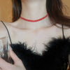 Colorful Rhinestone Choker Necklace with Multiple Color Options - Image 17