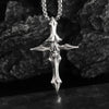 Vintage Gothic Skull Jesus Cross Pendant Necklace Catholic Jewelry for Men Punk Religious Amulet Necklace - Image 34