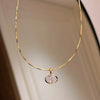 Fresh elegant simple earring Drape oval diamond pendant earrings for women suitable for daily jewelry gifts - Image 8