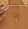 Stainless Steel Boho Summer Beach Sun Starfish Pearl Tassel Bikini Pendant For Women Red Coral Shell Seahorse Swimwear Accessory - Image 8