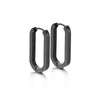 Classic Stainless Steel Ear Buckle For Women Gold Silver Color Big Oval Rectangle Hoop Huggie Punk Hip Hop Jewelry Gift - Image 17