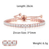 Zircon Tennis Bracelets for Women Dazzling Various Shape Crystal Chain on Hand Sexy Party Accessories Jewelry - Image 27