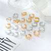 Summer Women Toe Rings Beach Foot Rings Geometric Open Finger Rings Y2K Star Heart Toe Rings Jewelry Gifts 10pcs - Image 4