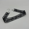 Elegant Pink Black Lace Bowknot Zircon Heart Choker Necklace for Women Gothic Short Collar Necklace Y2K Jewelry Gifts - Image 8