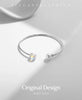 MODIAN Crystal Pearl Bracelets 925 Sterling Silver Adjustable Oval Moonstone Bangle Bracelets For Women Fine Jewelry Gift