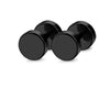 8 Pairs Earrings for Men Steel Mens Black Earrings Multipack Stud Huggie Small Hoop Earrings Set - Image 7