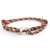 Simple Style Double Layered Marine String Bracelet For Men Women Sliding Adjustable 3mm Thin Rope Nautical Braclet Pulseria - Image 5