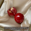 Women's Minimalist Gap Imitation Pearl Stud Earrings Commuter Jewelry Versatile Party Accessory Design For Gilrs - Image 7