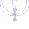 Stonefans Water Droplet Pendant Headdress Jewelry Handmade Club Wedding Bling Rhinestone Hat Festival Women Headbands