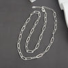 Silver Necklace Black Ball Simple Pendant Punk Geometric for Women Girl Jewelry Gift - Image 17