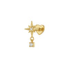 Silver Shiny Star/Heart Zircon Heart Shaped Flat Back Piercing Earring for Women Internal Thread Party Gifts - Image 32