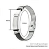 Braided Leather and Stainless Steel Bracelet with 21 cm Length - Image 34
