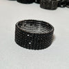 Vintage Black Crystal Elastic Bracelets for Women Bling Rhinestone Stretch Wristband Cuff Bangle Bridal Wedding Jewelry - Image 15