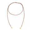 Geometric Acrylic Bead Choker Necklace with Pendant Detail - Image 6