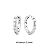 Heart and Hoop Earrings with Cubic Zirconia in Many Styles - Image 44