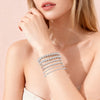Silver Color Elastic Stainless Steel Bracelet Metal Ball 2/4/5/6/8/10mm Beaded Chain Bracelet For Women Men Jewelry - Image 4