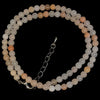 4mm Stone Malachite Quartz Opal Volcanic Lava Round Bead Necklaces Women Men Choker Classic Jewelry Gift 16in - Image 12