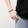 Multicolor Finish Stainless Steel Link Bracelet - Image 12
